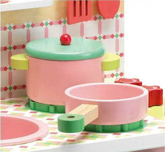 Djeco Wooden Kitchen από Ξύλο για 3+ Ετών 70 εκ.