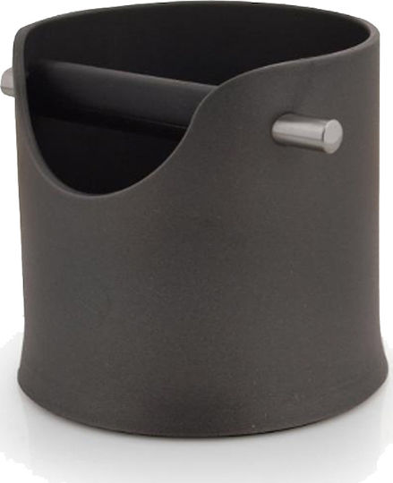 Crema Pro KCB 910 Small Knock Box Container from Silicone and Plastic Black