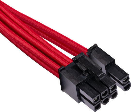 Corsair Premium Individually Sleeved PSU Cables Starter Kit Type 4 Gen 4 - Cable 0.75m Red (CP-8920216)