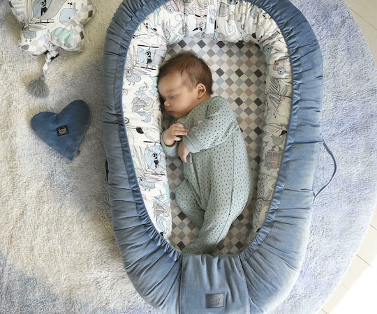 La Millou Baby Nestkissen Nest Wild Blossom 103.00980 Rosa 110x70cm