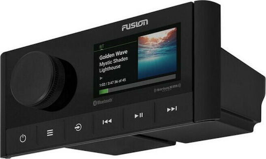 Fusion MS-RA210 Бордова аудио система 50W Водоустойчив със AUX / Bluetooth / DAB / USB Черен