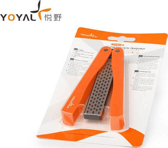 Taidea Handheld Knife Sharpener with 2 Levels 12.5x3x1.5cm