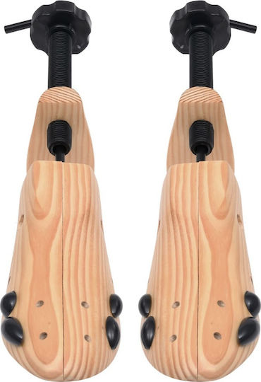 vidaXL Massives Holz Schuhformer 41/46 700gr