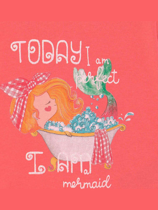 Kids' Shirt Short Sleeve Pink Ecofriends