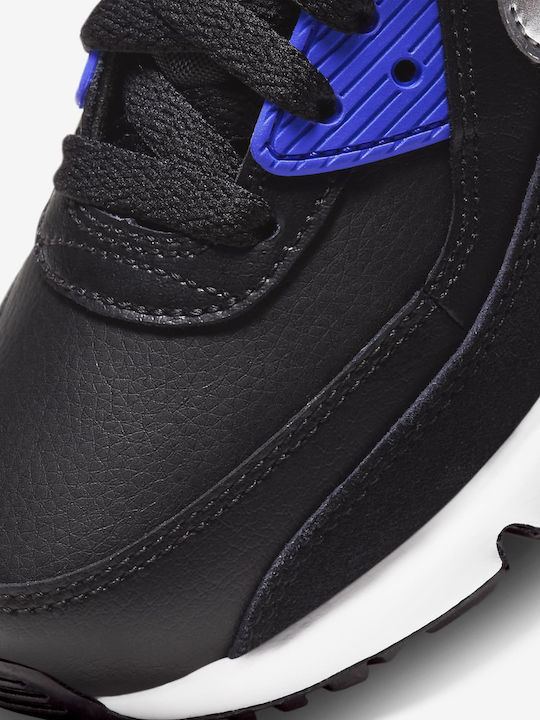 Air Max 90 Детски маратонки Low Черно / Металическо Сребро