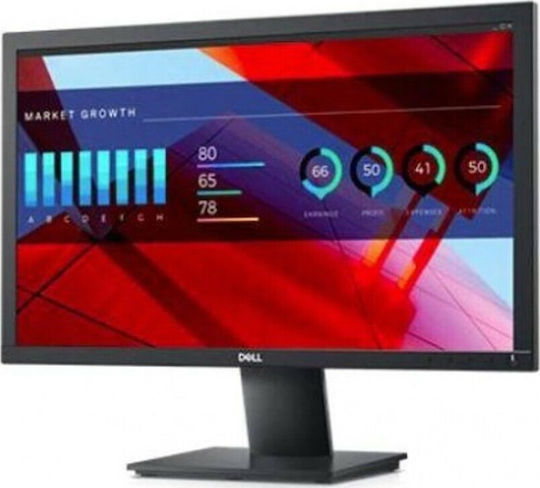 Dell E2220H TN Monitor 21.5" FHD 1920x1080 με Χρόνο Απόκρισης 5ms GTG