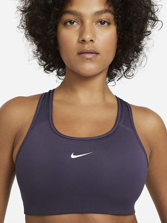Dri-Fit Swoosh Damen Sport-BH Marineblau mit Futter