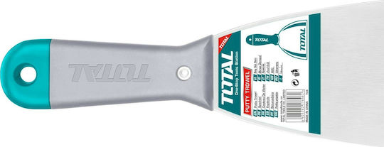 Total Spatel Metallisch 75mm mit Kunststoffgriff THT837516