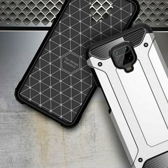 Hurtel Hybrid Armor Back Cover Πλαστικό Μπλε (Redmi Note 9)