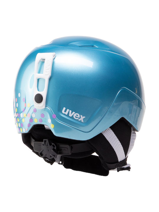 Uvex Heyya Παιδικό Κράνος για Σκι & Snowboard σε Τιρκουάζ Χρώμα