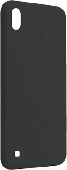Senso Back Cover Σιλικόνης Μαύρο (Galaxy A10)