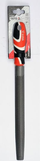 Yato YT-62259 Λίμα Μετάλλου 200mm Ημιστρόγγυλη με Λαβή