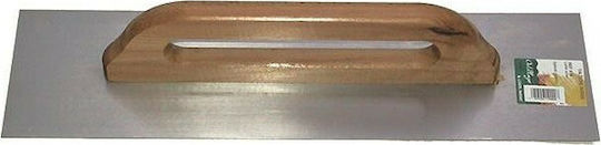 L' Outil Parfait Tile Spatula Metallic Serrated 500x140mm with Wooden Handle with Tooth 10x10mm 619010