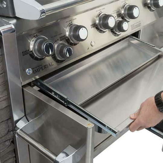 Broil King Regal 420 Grătar pe gaz Grătar 65bucx49buccm cu 4 buc 12.8kW