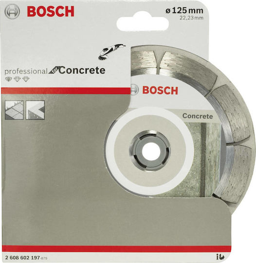 Bosch Diamond disc Beton 125mm Cutting Disc Construction Materials Hole Diameter 125mm 1pcs