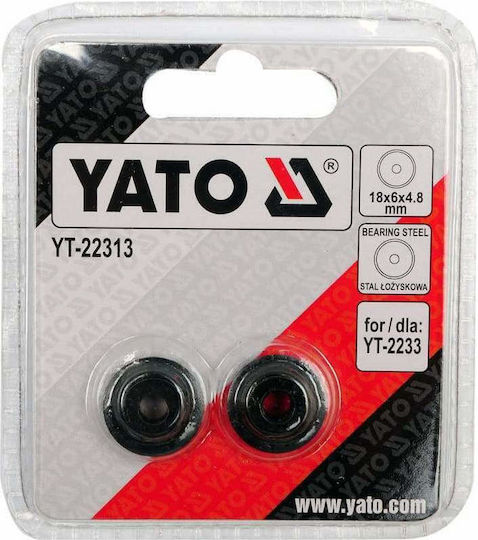Yato YT-22313 Ροδάκι για Κόφτη Σετ 2τμχ