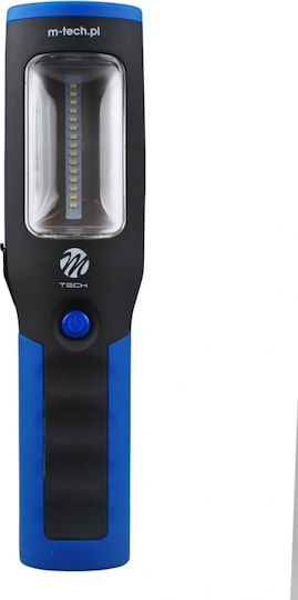 M-Tech Φακός Συνεργείου Επαναφορτιζόμενος LED IP54 με Φωτεινότητα έως 240lm