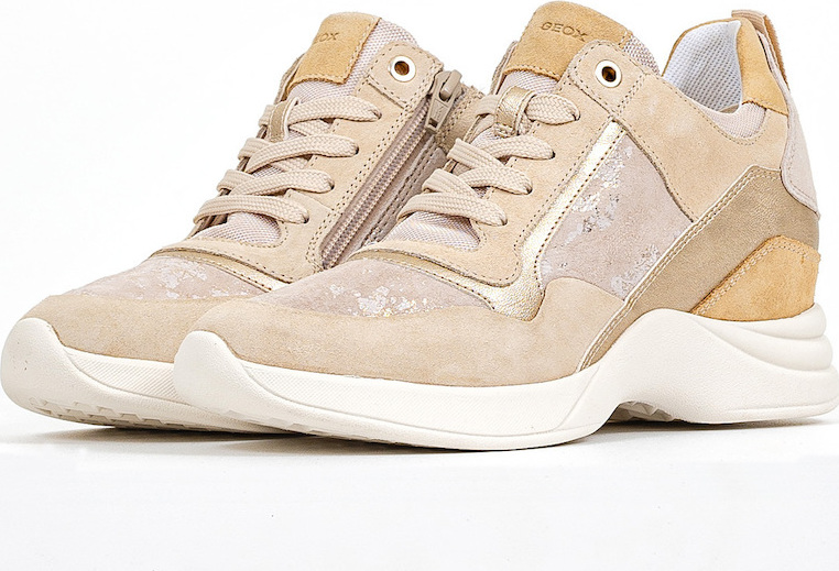 Geox D Armonica A Γυναικεία Ανατομικά Sneakers Μπεζ D04HVA 022MA C5000 |  Skroutz.gr