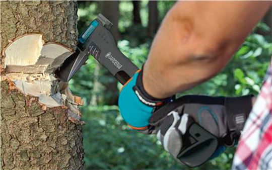 Gardena Universal 1400A Τσεκούρι Τεμαχισμού Μήκους 60cm και Βάρους 1.4kg με Πλαστική Λαβή
