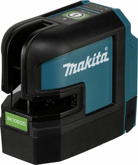 Makita Αυτορυθμιζόμενο Γραμμικό Αλφάδι Laser Πράσινης Δέσμης 10.8V με Εύρος Εργασίας 35m