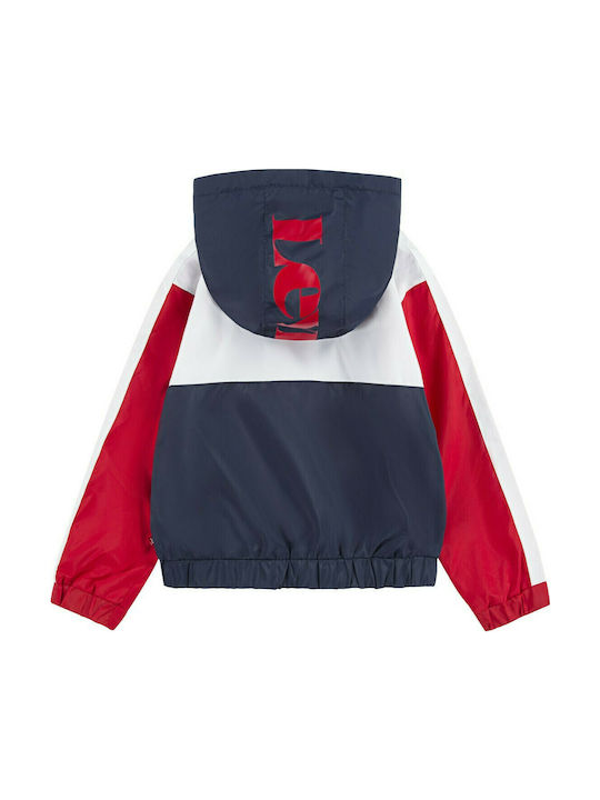 Levi's Kids Sports Jacket short Windproof Hooded Multicolour