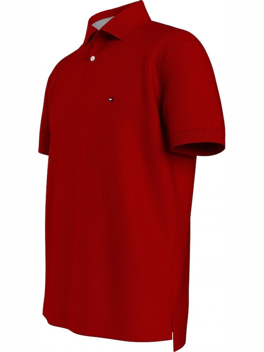 1985 Polo Short Sleeve Blouse Red