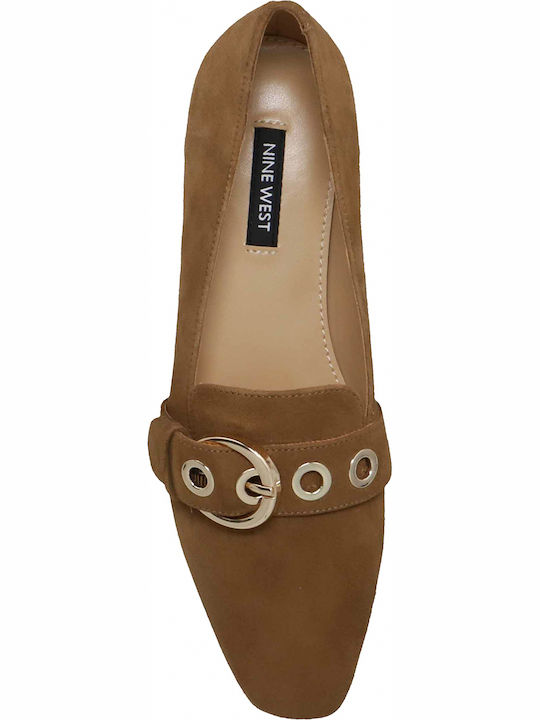Alaya Women's Loafers in Tabac Brown Color