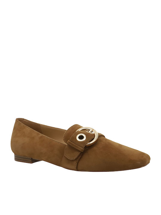 Alaya Women's Loafers in Tabac Brown Color