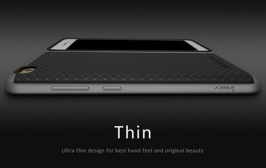 iPaky Bumblebee Neo Hybrid Back Cover Σιλικόνης Μαύρο (Redmi 4a)