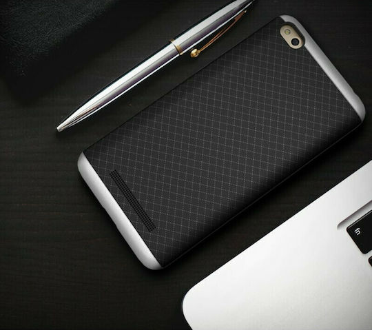 iPaky Bumblebee Neo Hybrid Back Cover Σιλικόνης Μαύρο (Redmi 4a)