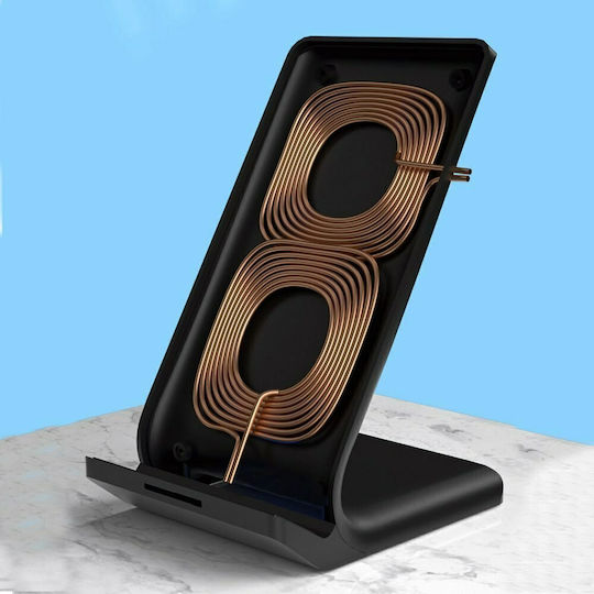 WK Încărcător Wireless (Qi Pad) 10W Quick Charge 2.0 Negruς (WP-U84)