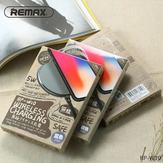 Remax Wireless Charger (Qi Pad) 5W Blue (RP-W10)