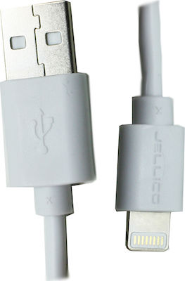 Jellico Charger with USB-A Port and Cable Lightning White (WJC58)