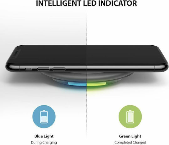 Ringke Kabelloses Ladegerät (Qi Pad) Gray (PT900S)
