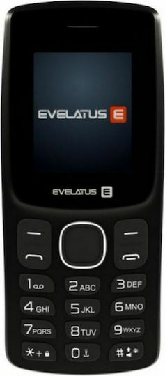 Evelatus EASY01 Telefon Dual cu Sloturi SIM cu Butoane Negru