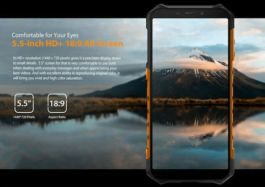 Ulefone Armor X5 Pro Dual SIM (4GB/64GB) Ανθεκτικό Smartphone Μαύρο