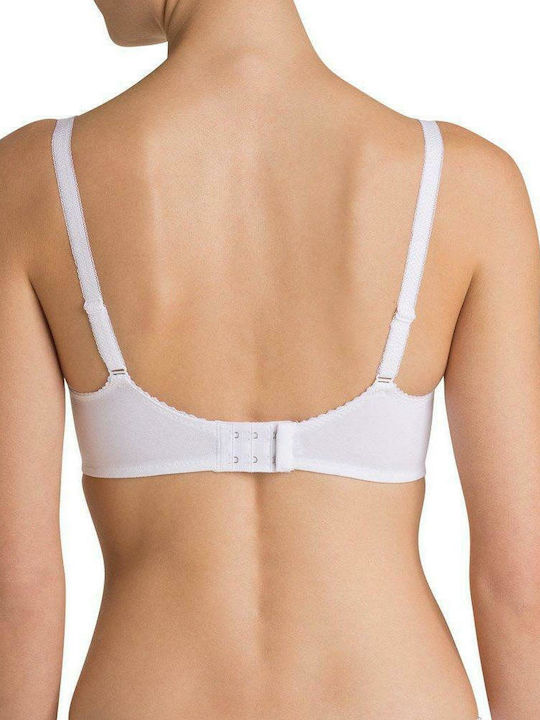 Cotton Beauty Bra without Padding without Underwire White