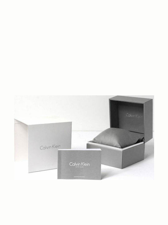 Calvin Klein Minimal Men's Watch 35mm Battery with Blue Stainless Steel Bracelet