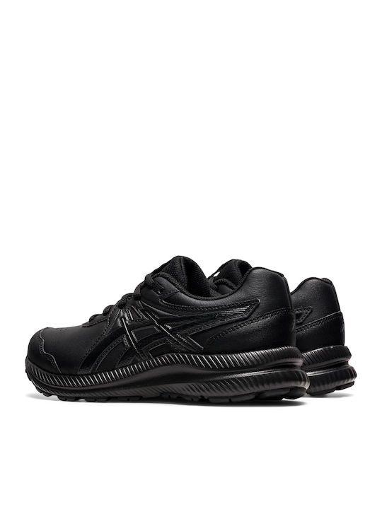 Gel Contend 7 SL GS Αθλητικά Παιδικά Παπούτσια Running με Κορδόνια Μαύρα
