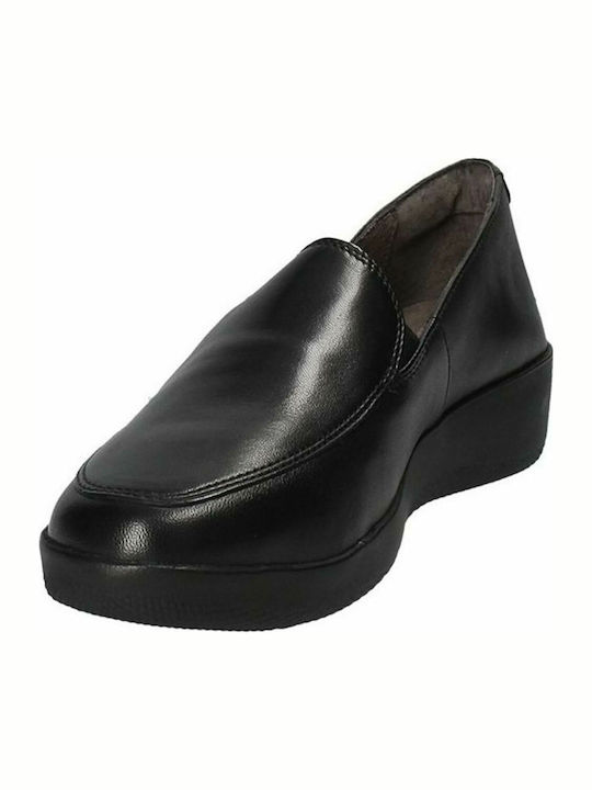 Paseo IV 1 Leather Women's Loafers in Black Color