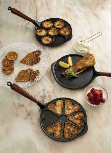 Skeppshult Tigaie pentru pancakes din Fontă 23cm