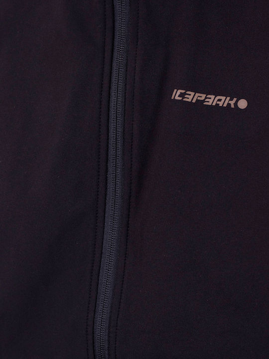 Shakill Αμάνικο Μπουφάν Softshell Αδιάβροχο και Αντιανεμικό Μαύρο