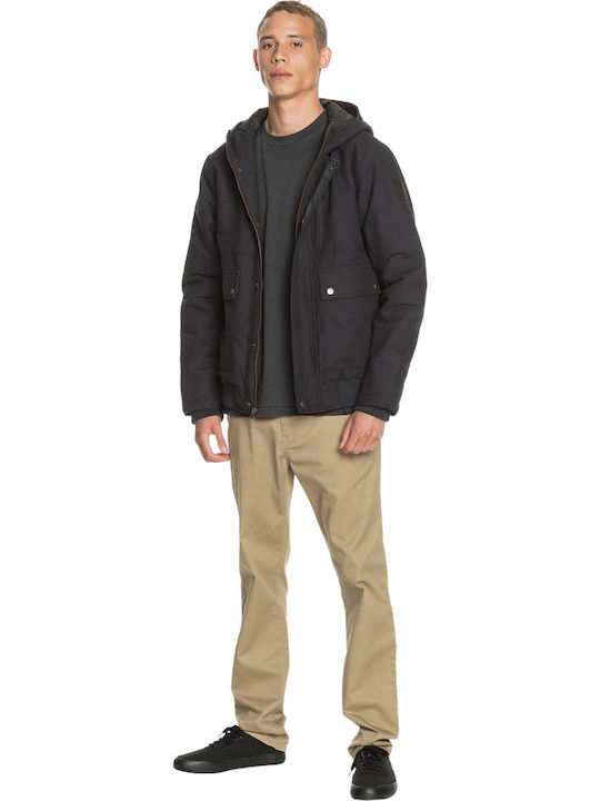 Brooks Winter Jacke Bomber Schwarz
