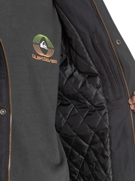 Brooks Winter Jacke Bomber Schwarz