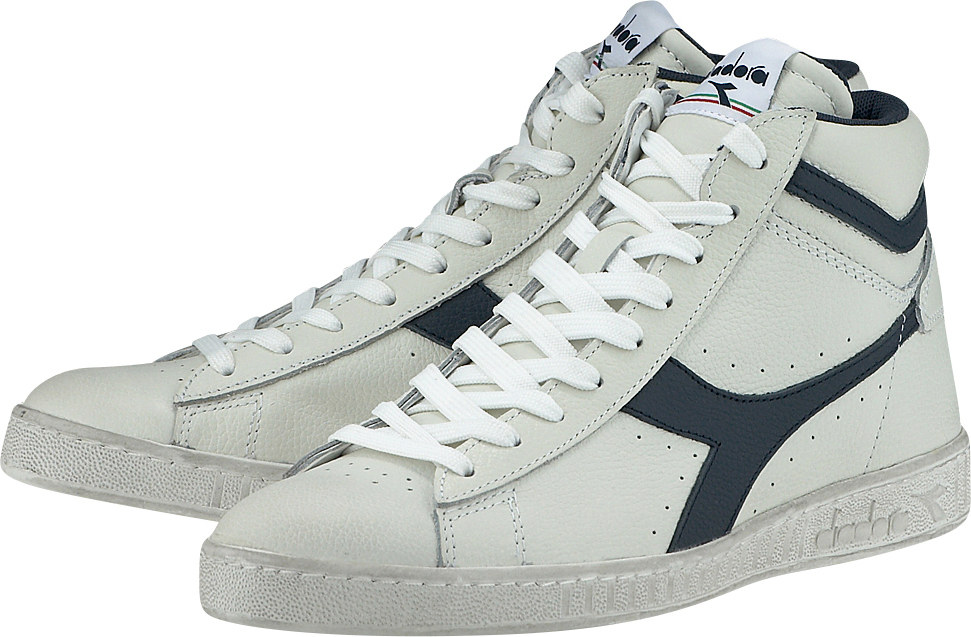 Diadora Game L High Waxed Boots White 159657-C5262 - Main Image