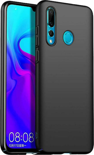 Umschlag Rückseite Kunststoff Schwarz (Huawei P Smart+)