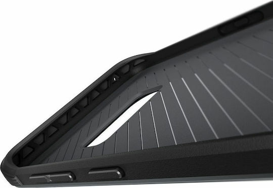 X-Doria Defense Lux Задна корица Пластмаса 2мм Черен (Galaxy Note 8)