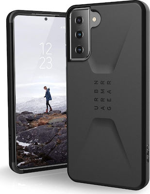 UAG Civilian Umschlag Rückseite Kunststoff Schwarz (Galaxy S21+ 5G) 21282D114040