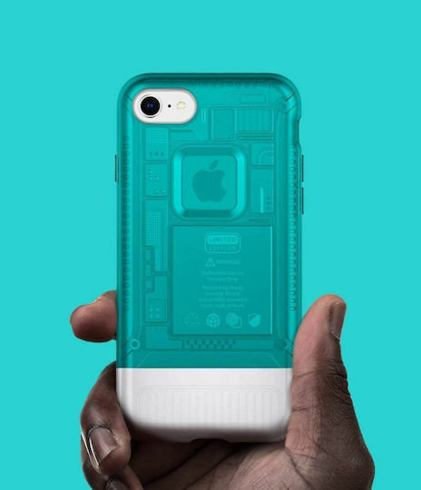 Spigen Classic C1 Back Cover Πλαστικό Μπλε (iPhone 8/7)