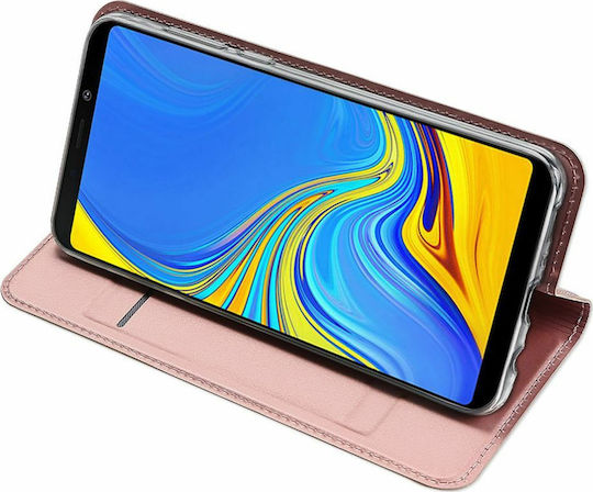 Dux Ducis Skin Pro Series Book Synthetic Leather Rose Gold (Galaxy A9 2018)